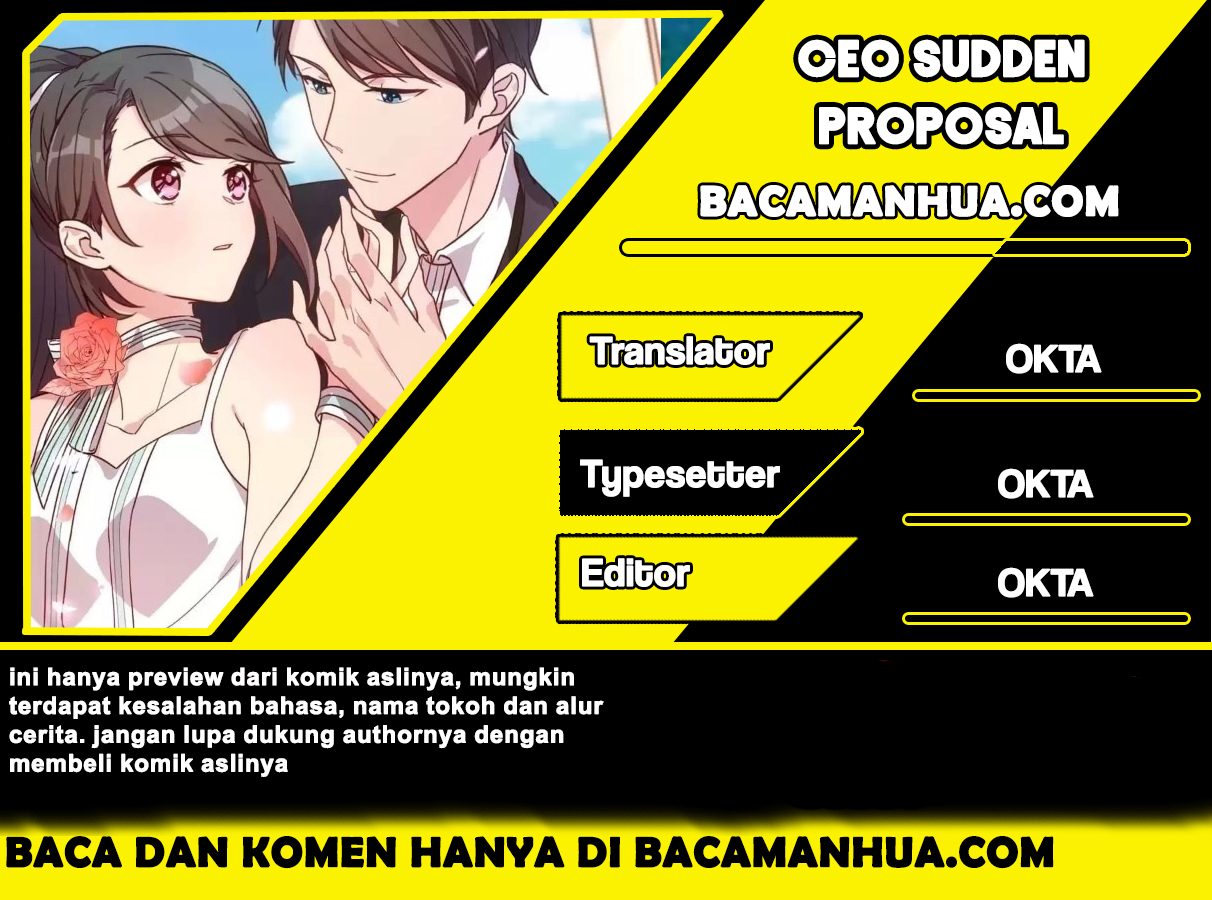 CEO’s Sudden Proposal Chapter 18 Gambar 1